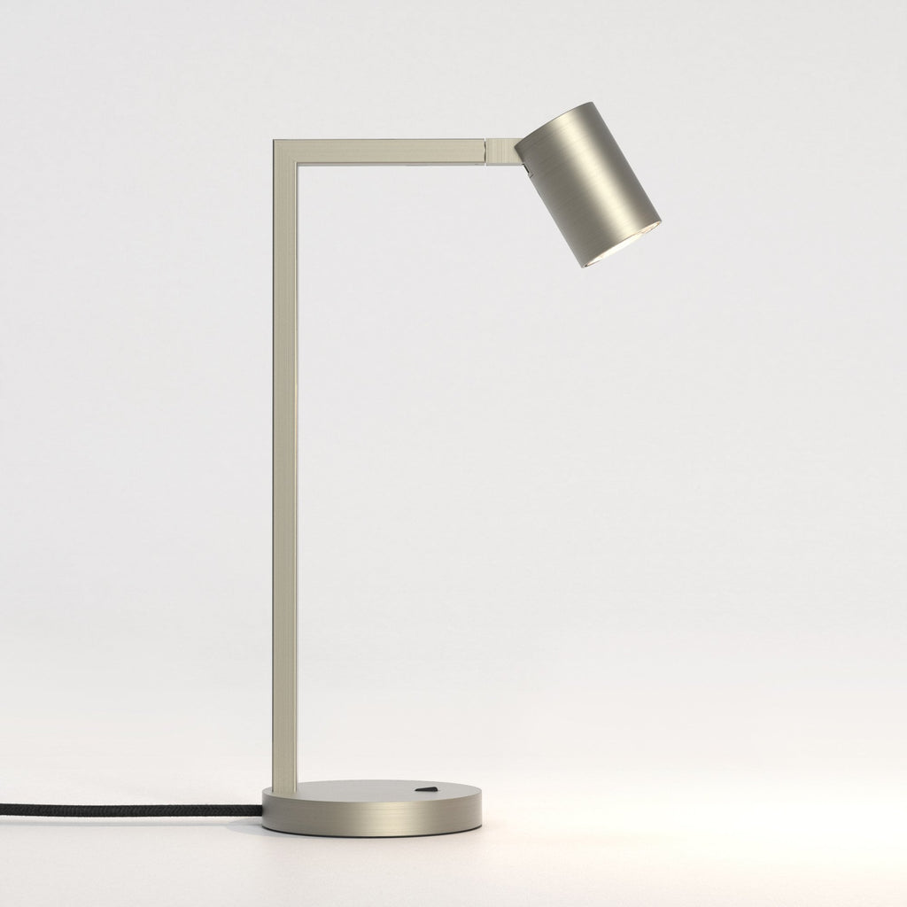 1286017 Ascoli Desk Table Light Matt Nickel