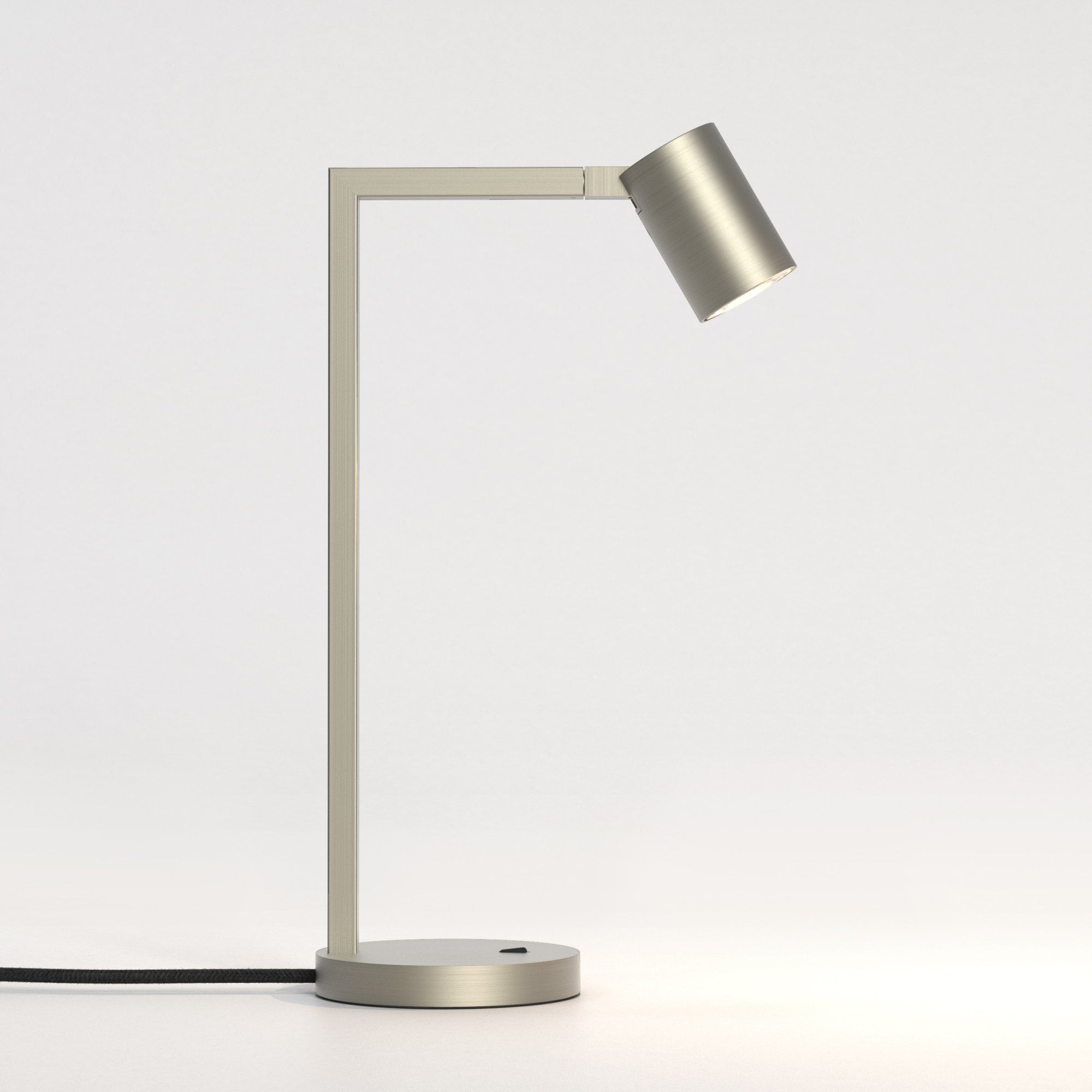 1286017 Ascoli Desk Table Light Matt Nickel
