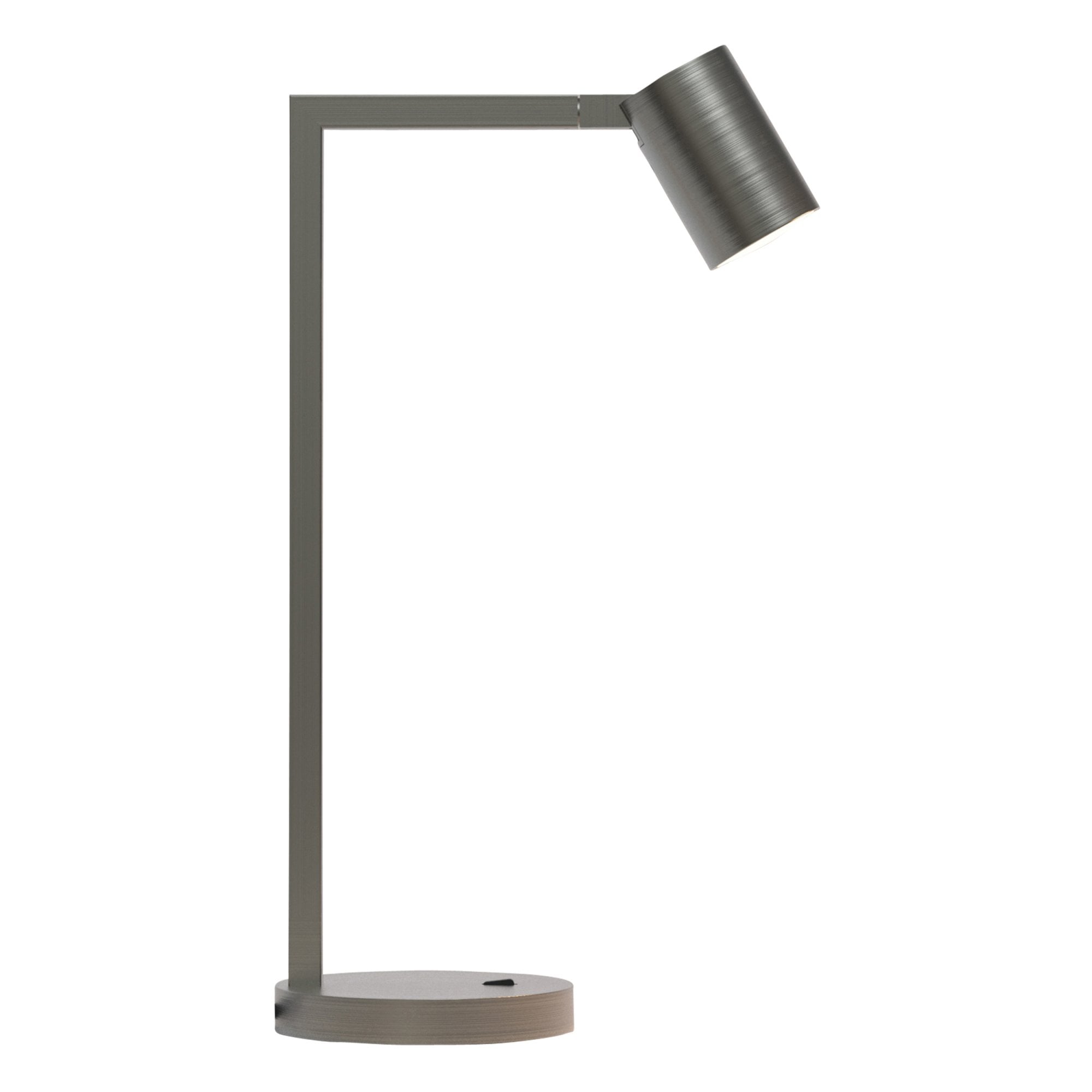 1286017 Ascoli Desk Table Light Matt Nickel