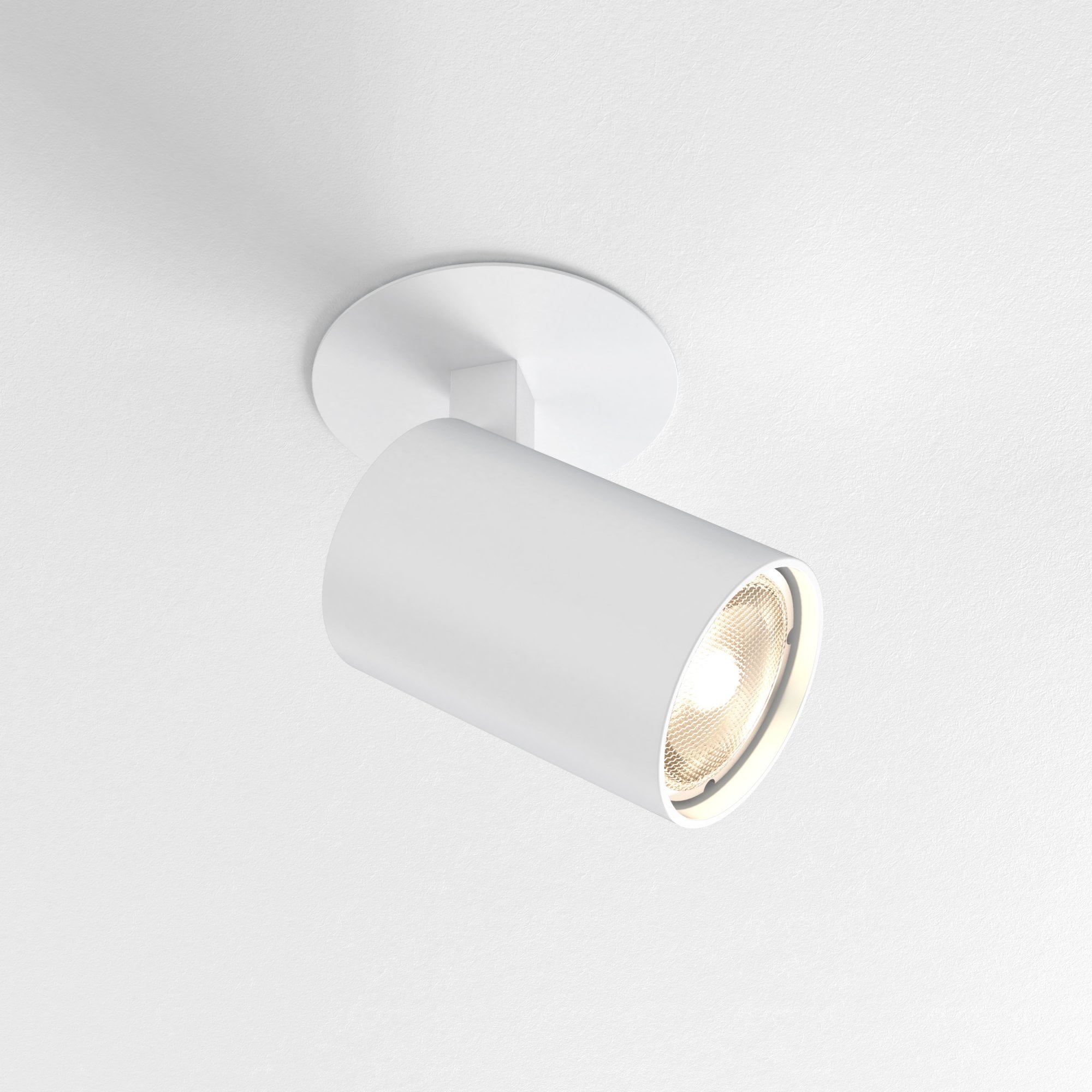 1286021 Ascoli Recessed Spotlight Textured White