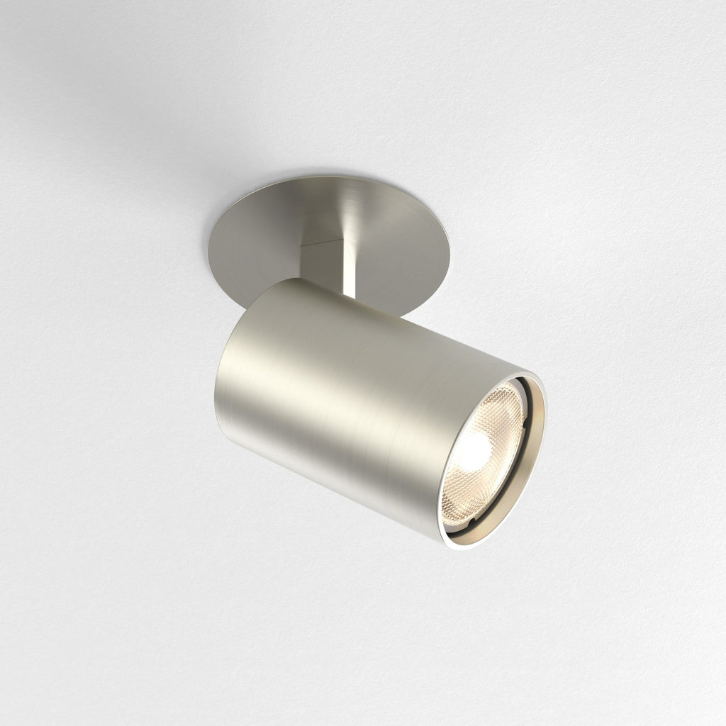 1286023 Ascoli Recessed Spotlight Matt Nickel