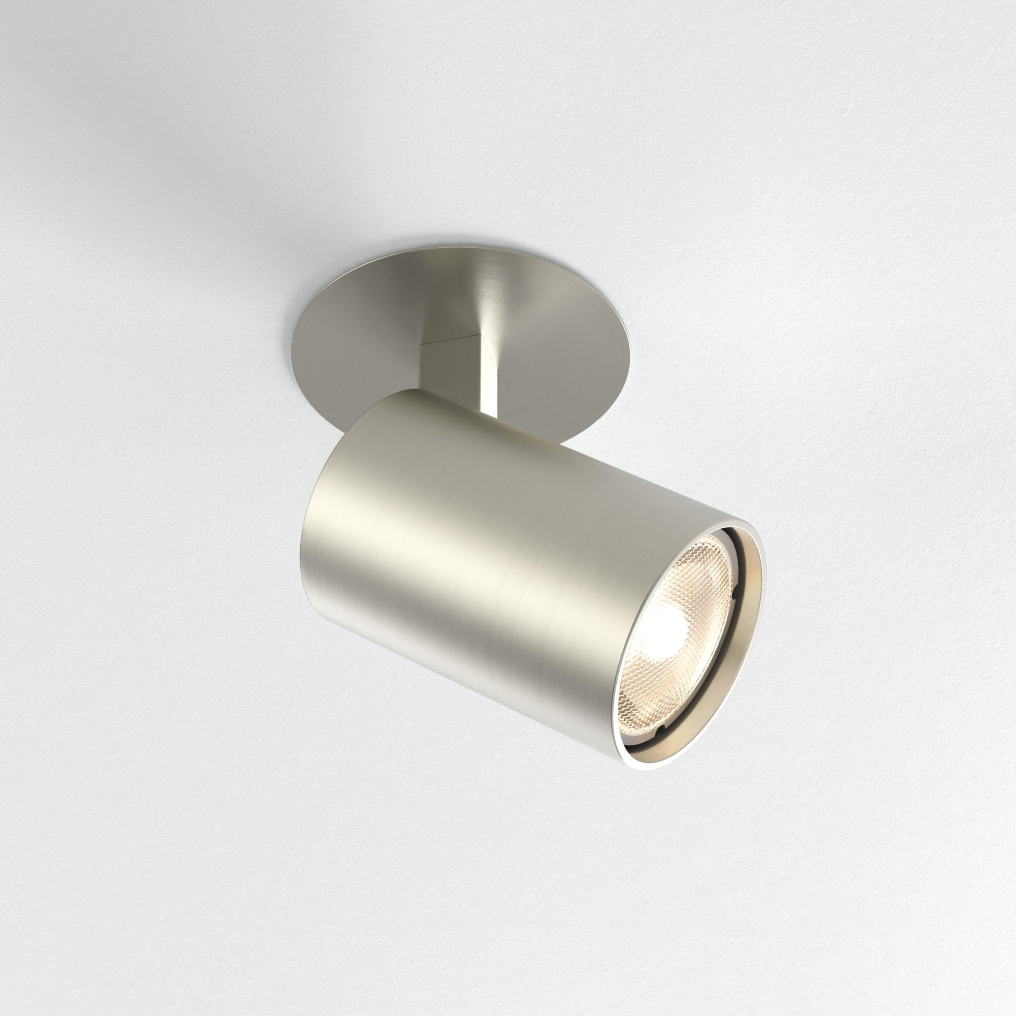 1286023 Ascoli Recessed Spotlight Matt Nickel