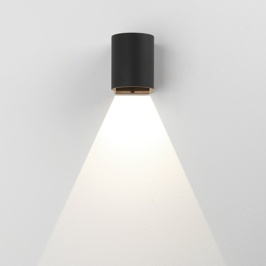1384003 Dunbar 100 LED Outdoor Wall Light Textured Black