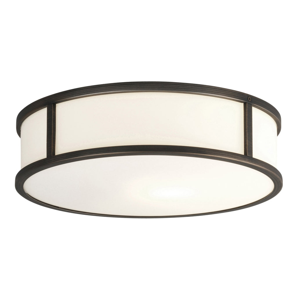 1121043 Mashiko Round 300 Bathroom Ceiling Light Bronze