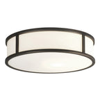 1121043 Mashiko Round 300 Bathroom Ceiling Light Bronze
