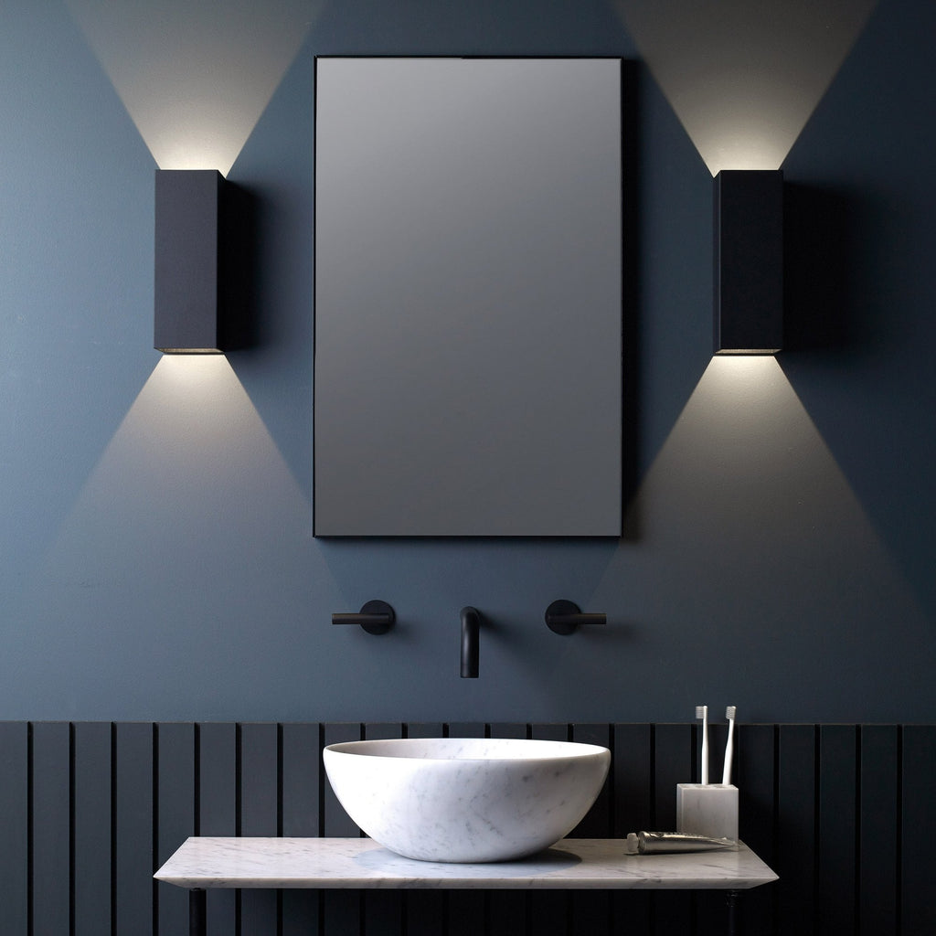 1298007 Oslo 255 LED Outdoor Wall Light Textured Black (S)