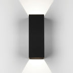 1298007 Oslo 255 LED Outdoor Wall Light Textured Black