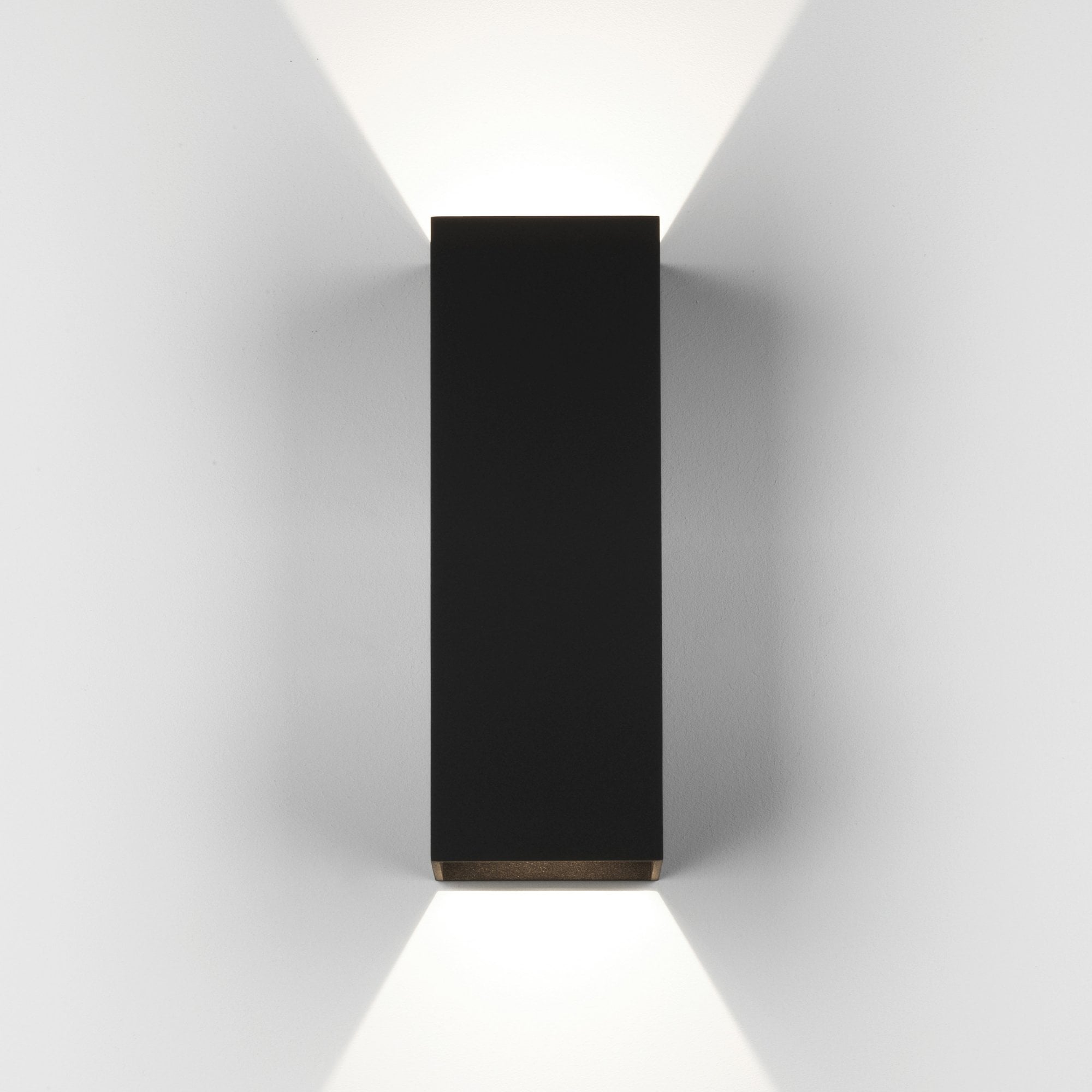 1298007 Oslo 255 LED Outdoor Wall Light Textured Black (S)