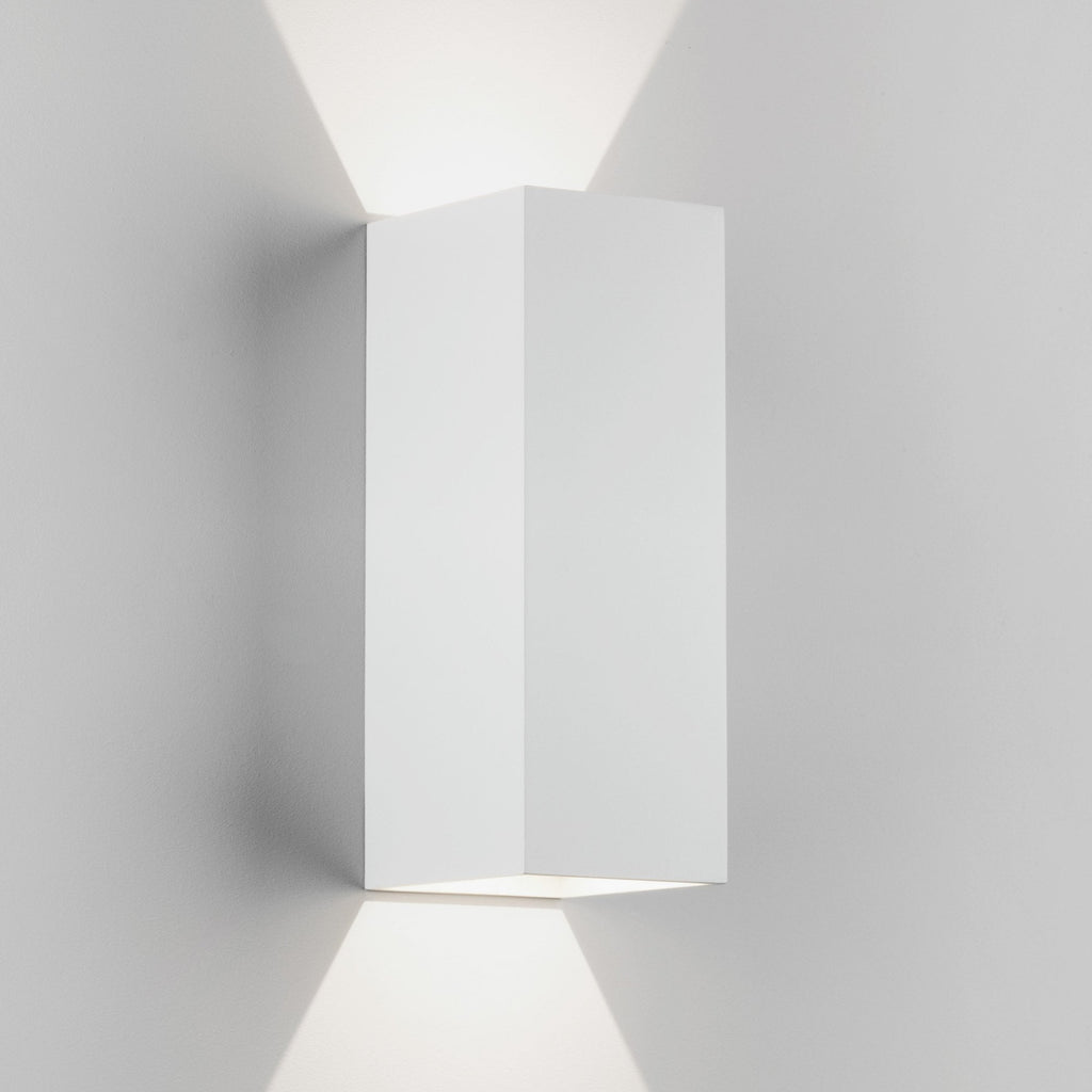 1298009 Oslo 255 LED Outdoor Wall Light Textured White