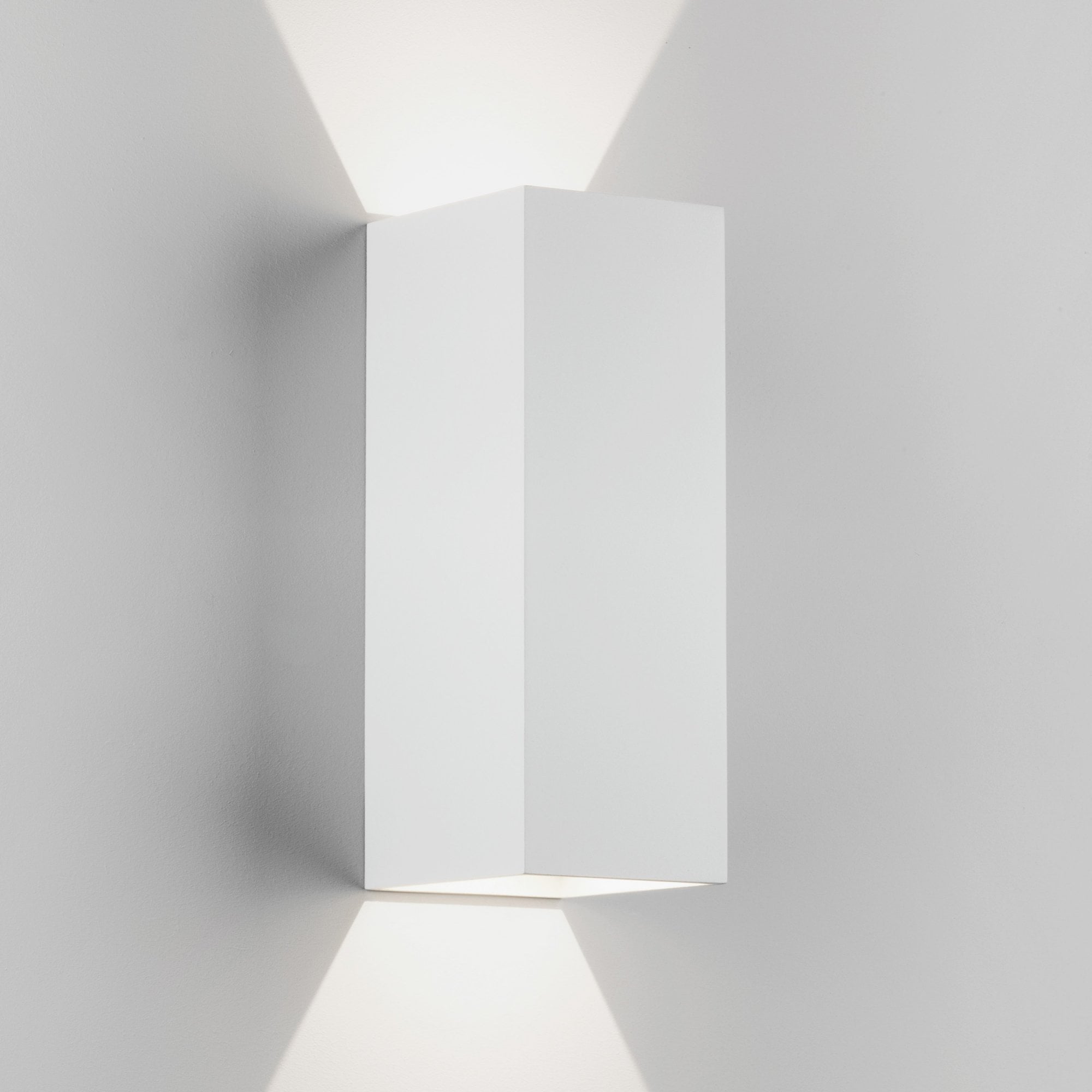1298009 Oslo 255 LED Outdoor Wall Light Textured White