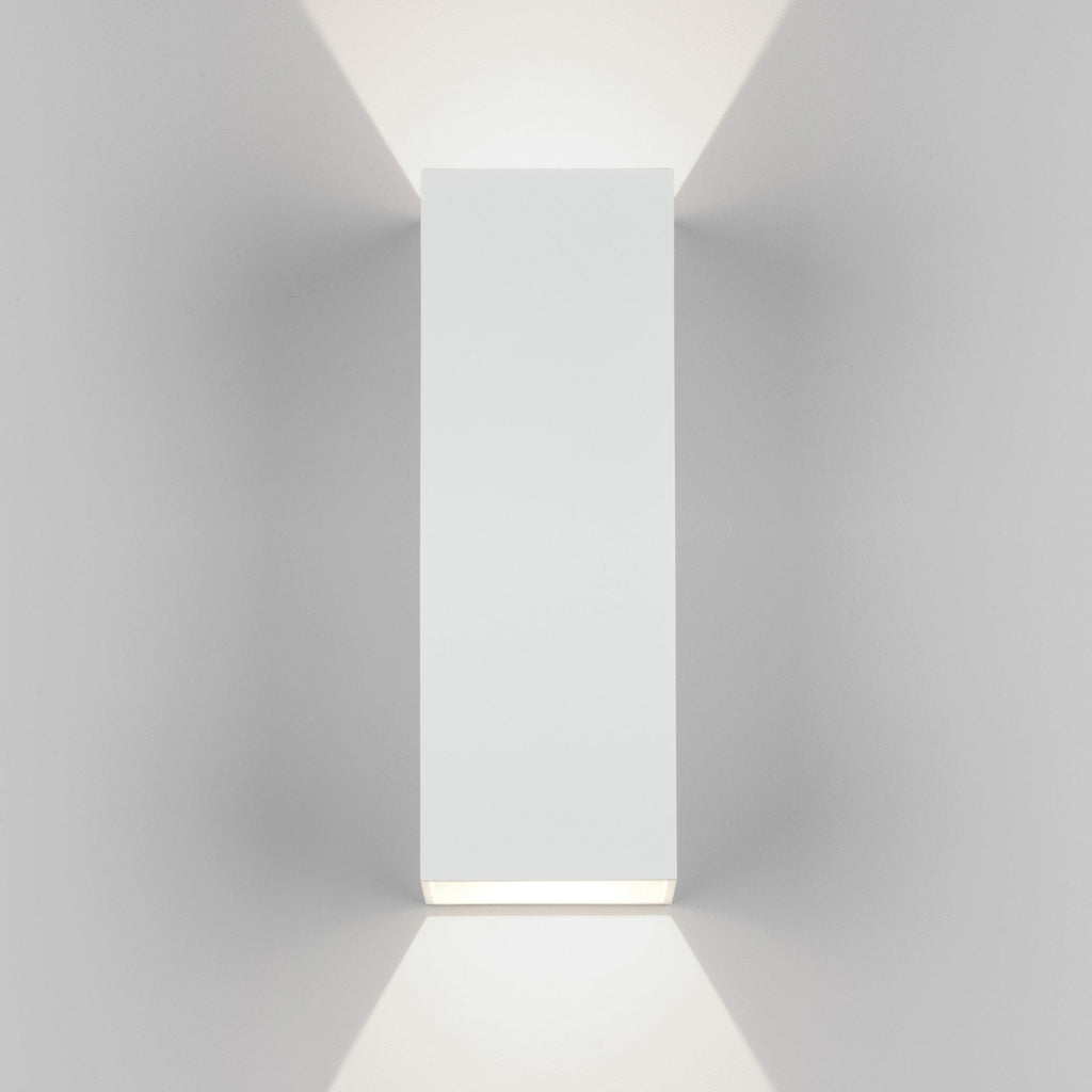 1298009 Oslo 255 LED Outdoor Wall Light Textured White