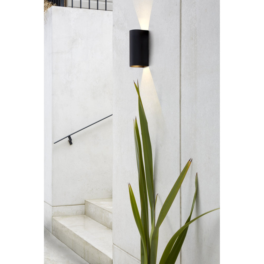 1384005 Dunbar 255 LED Outdoor Wall Light Textured Black