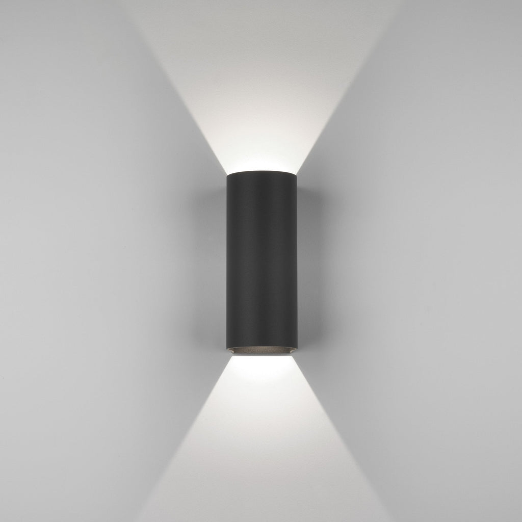 1384005 Dunbar 255 LED Outdoor Wall Light Textured Black