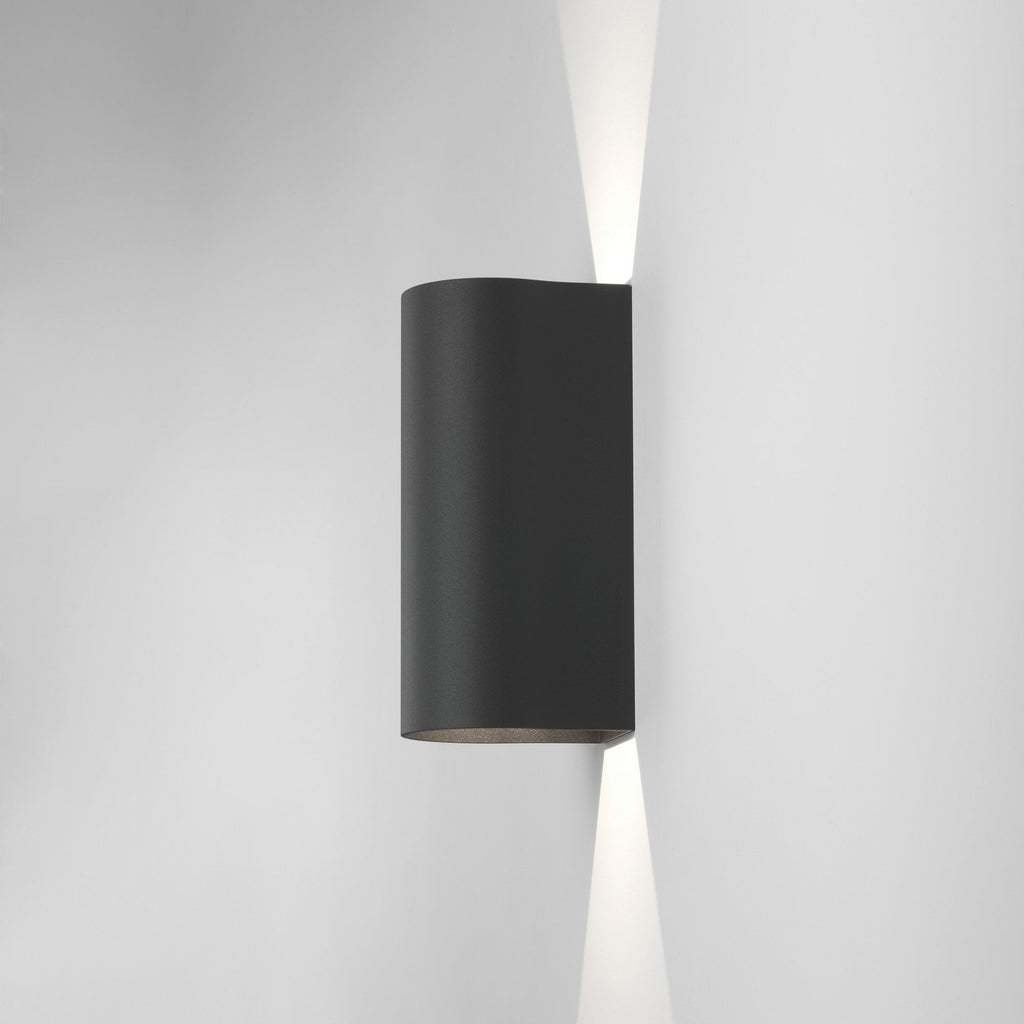 1384005 Dunbar 255 LED Outdoor Wall Light Textured Black