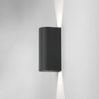 1384005 Dunbar 255 LED Outdoor Wall Light Textured Black