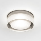 1229012 Vancouver Round 90 LED Bathroom Downlight/Recessed Spot Light Clear Acrylic