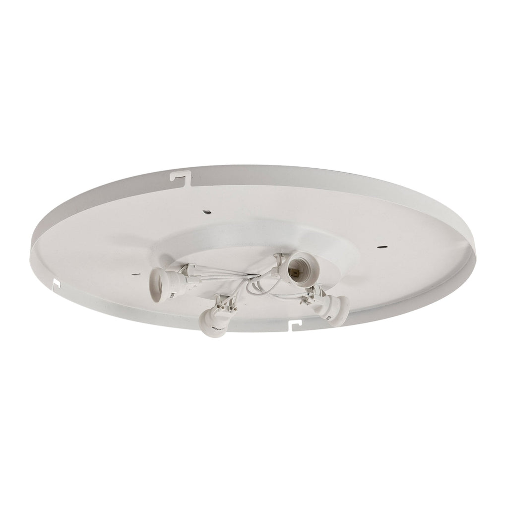 1296002 4-Way Plate Ceiling Light Matt White (S)