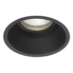 1249015 Minima Round Fixed Downlight/Recessed Spot Light Matt Black