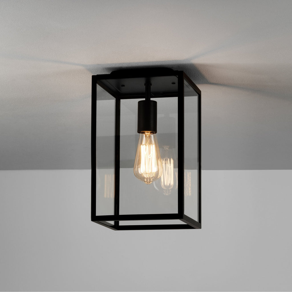 1095021 Homefield Ceiling Outdoor Ceiling Light Textured Black