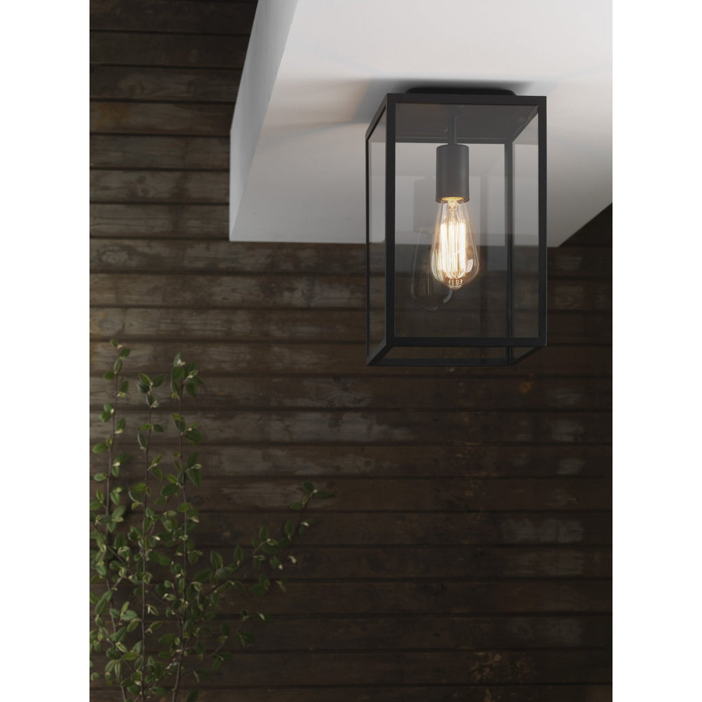 1095021 Homefield Ceiling Outdoor Ceiling Light Textured Black