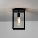 1095021 Homefield Ceiling Outdoor Ceiling Light Textured Black