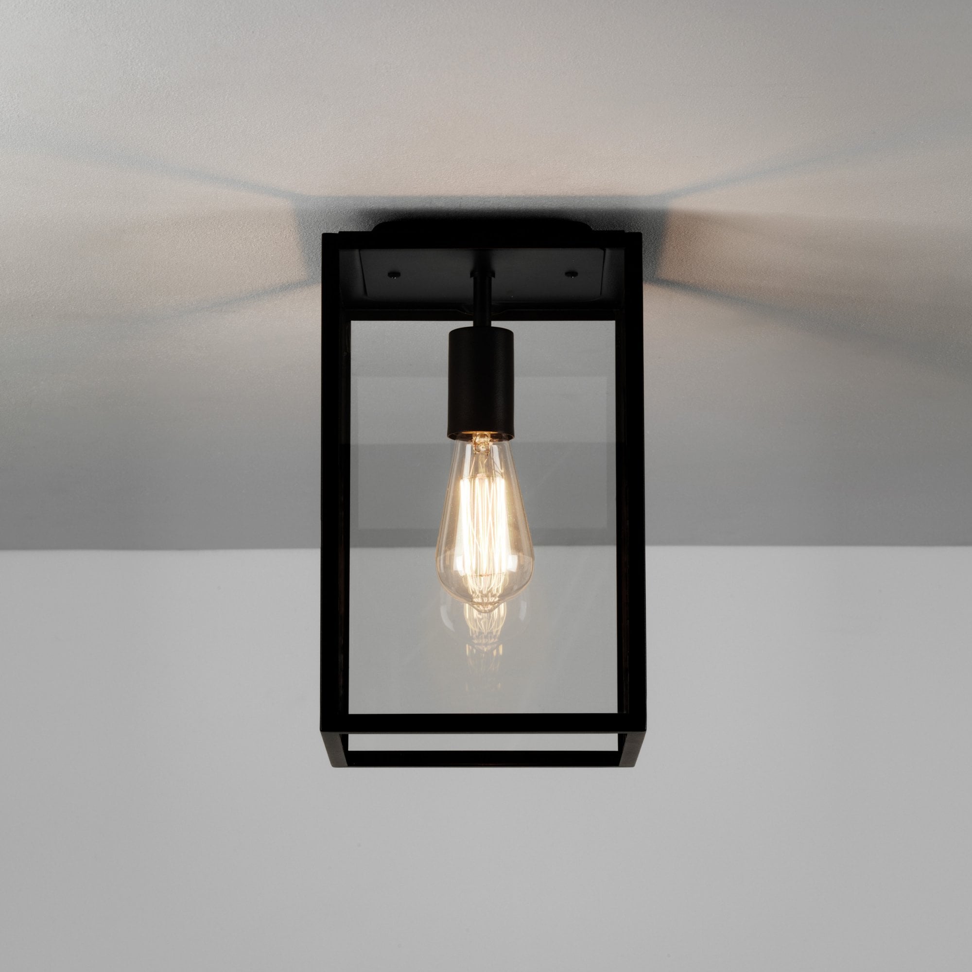 1095021 Homefield Ceiling Outdoor Ceiling Light Textured Black