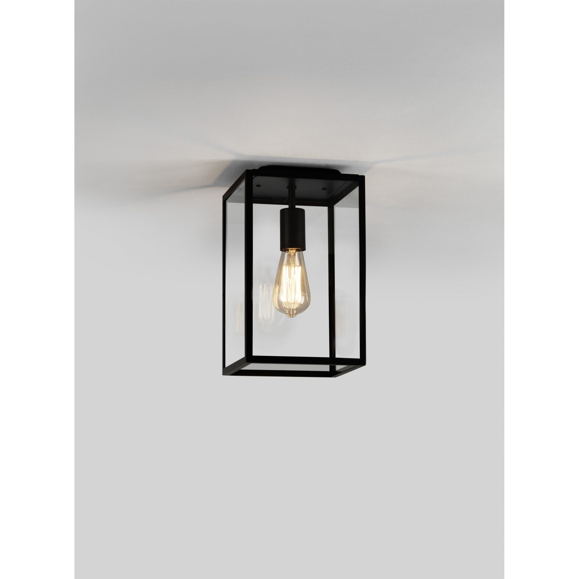 1095021 Homefield Ceiling Outdoor Ceiling Light Textured Black