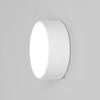 1391001 Kea 150 Round LED Outdoor Wall Light Textured White (S)