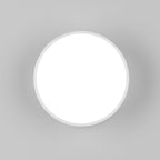 1391001 Kea 150 Round LED Outdoor Wall Light Textured White (S)
