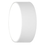 1391001 Kea 150 Round LED Outdoor Wall Light Textured White (S)