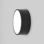 1391002 Kea 150 Round LED Outdoor Wall Light Textured Black