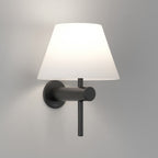 1050007 Roma Bathroom Wall Light Matt Black
