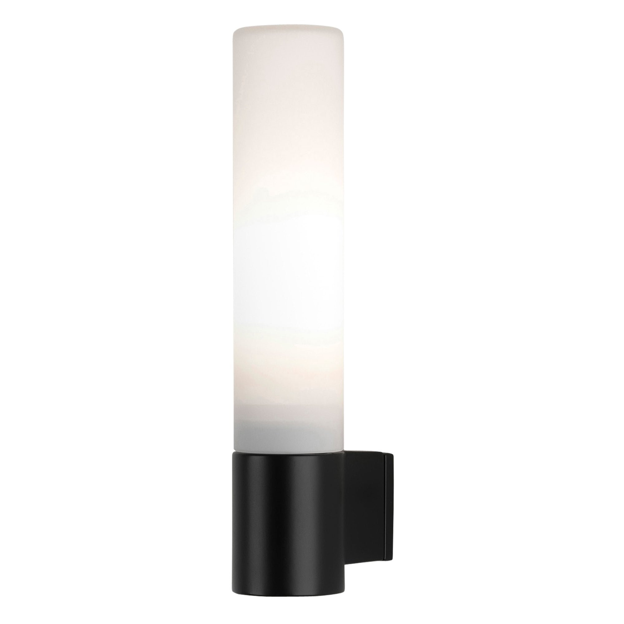 1047006 Bari Bathroom Wall Light Matt Black (S)
