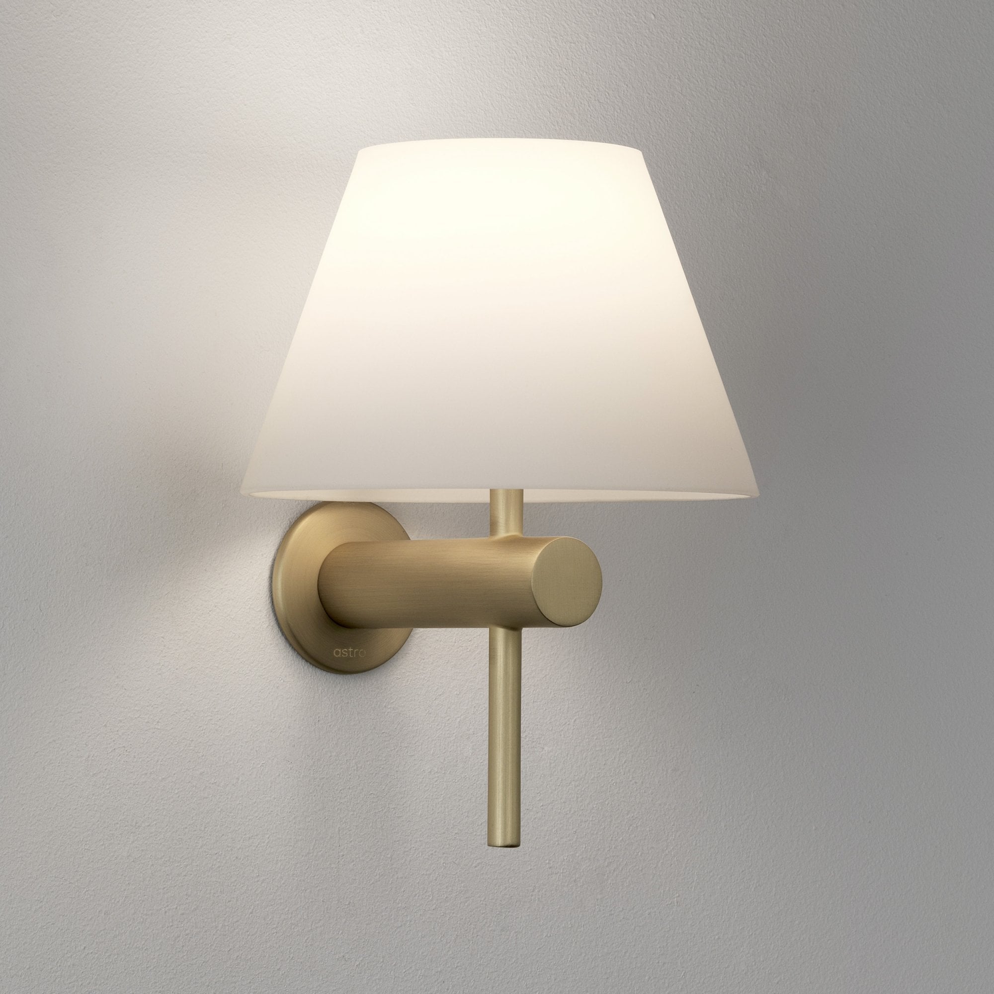 Roma Bathroom Wall  Light Matt Gold