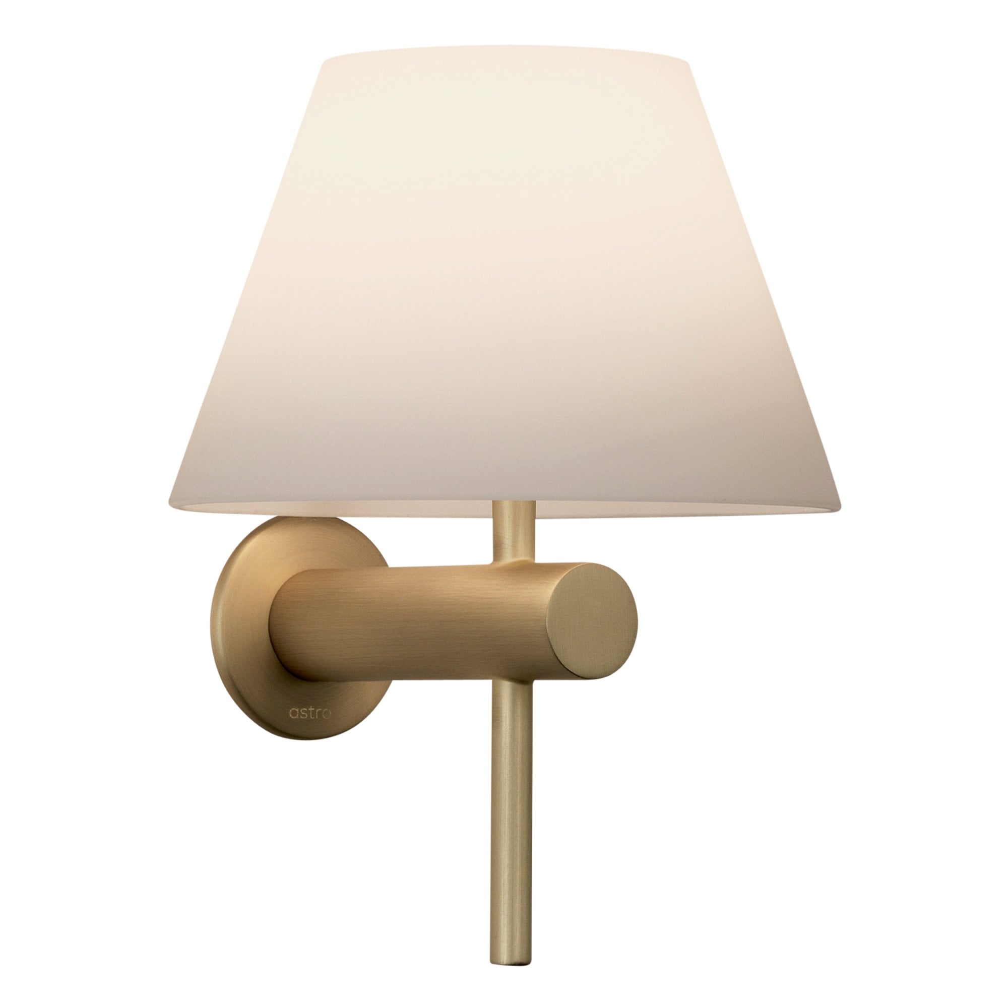 Roma Bathroom Wall  Light Matt Gold