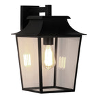 1340011 Richmond Wall Lantern 254 Outdoor Wall Light Textured Black