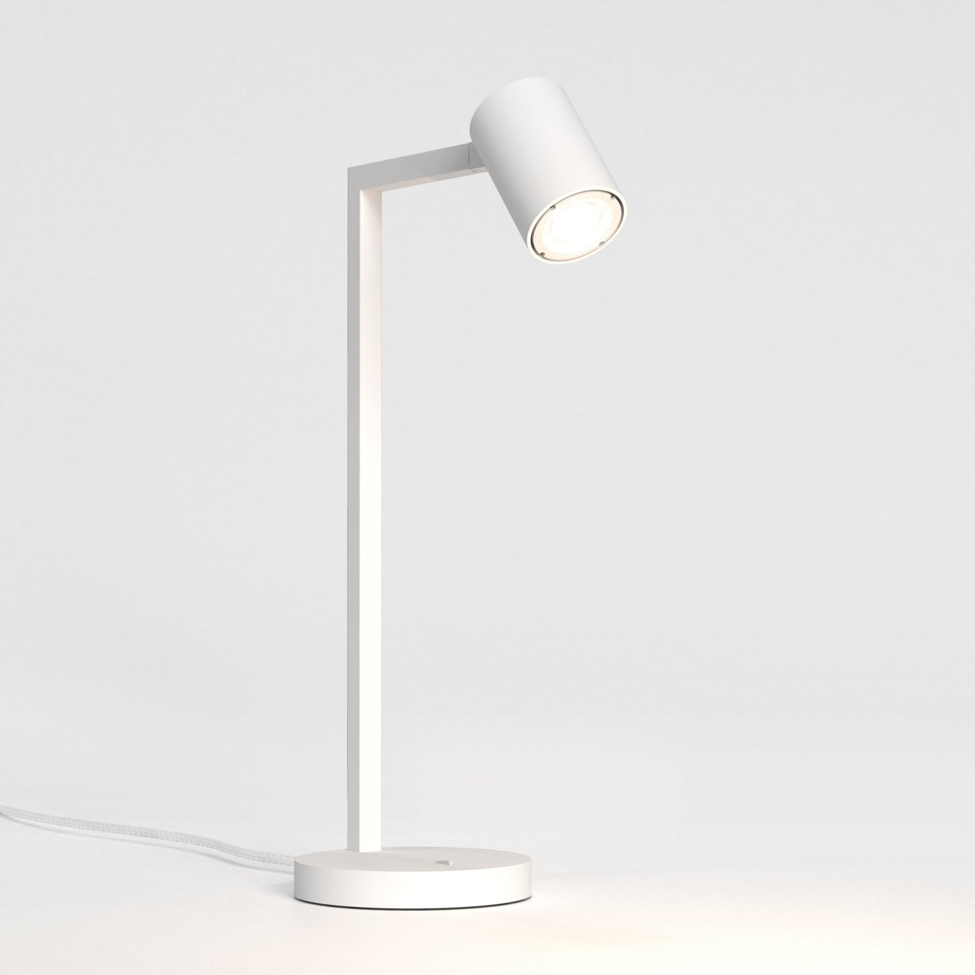1286016 Ascoli Desk Table Light Matt White