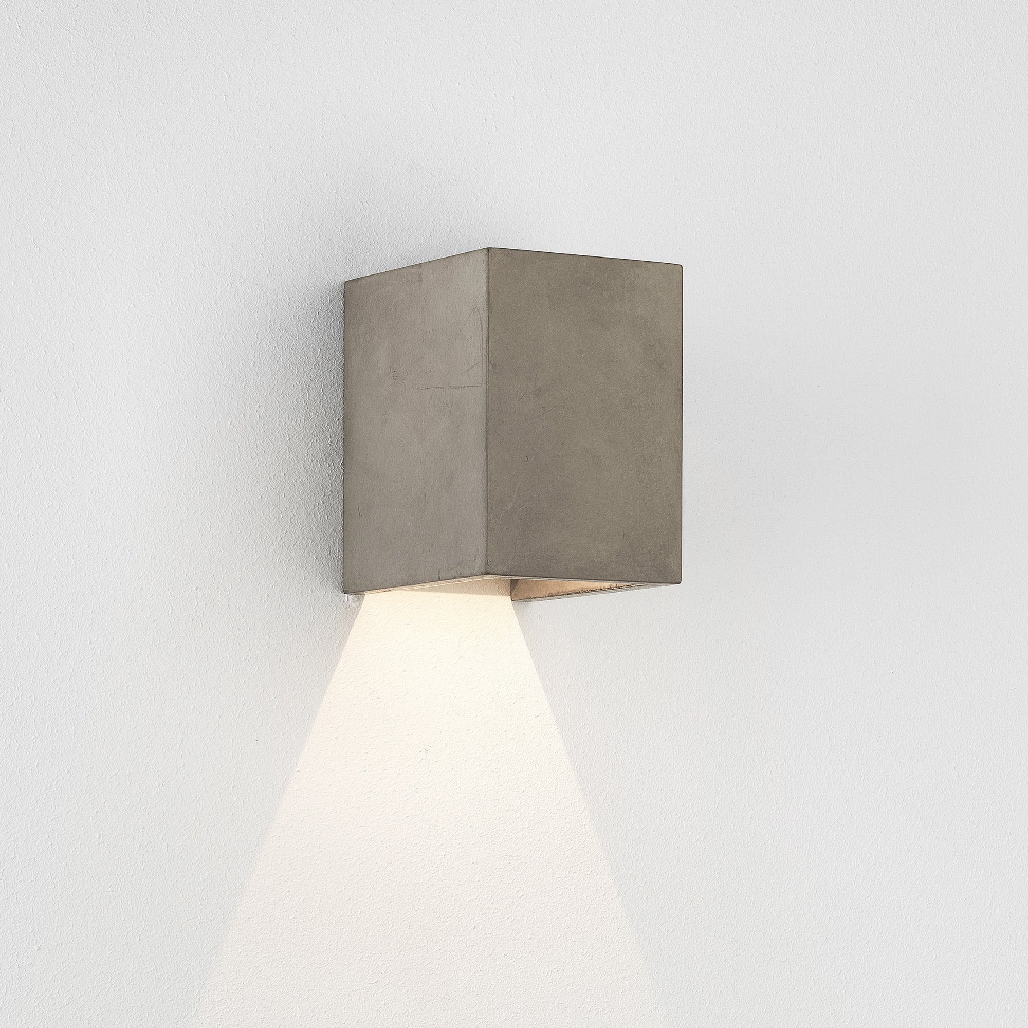 Oslo 120LED Outdoor Coastal Wall  Light Matt Concrete