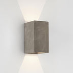 Oslo 160LED Outdoor Coastal Wall  Light Matt Concrete