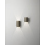 Dunbar 120LED Outdoor Coastal Wall  Light Matt Concrete