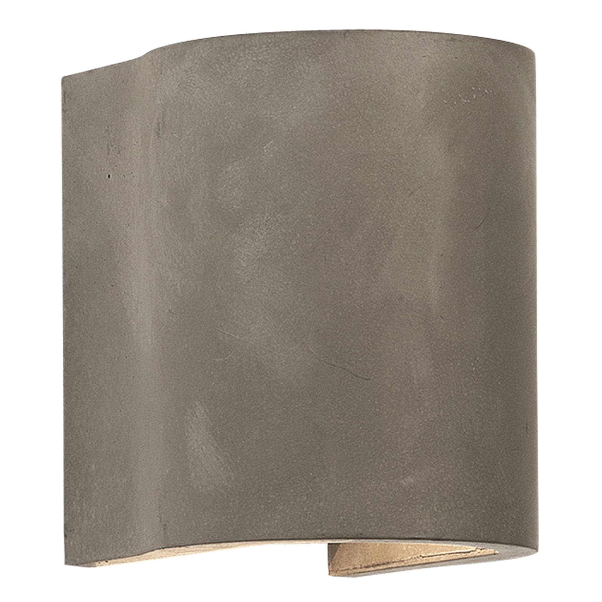 Dunbar 120LED Outdoor Coastal Wall  Light Matt Concrete