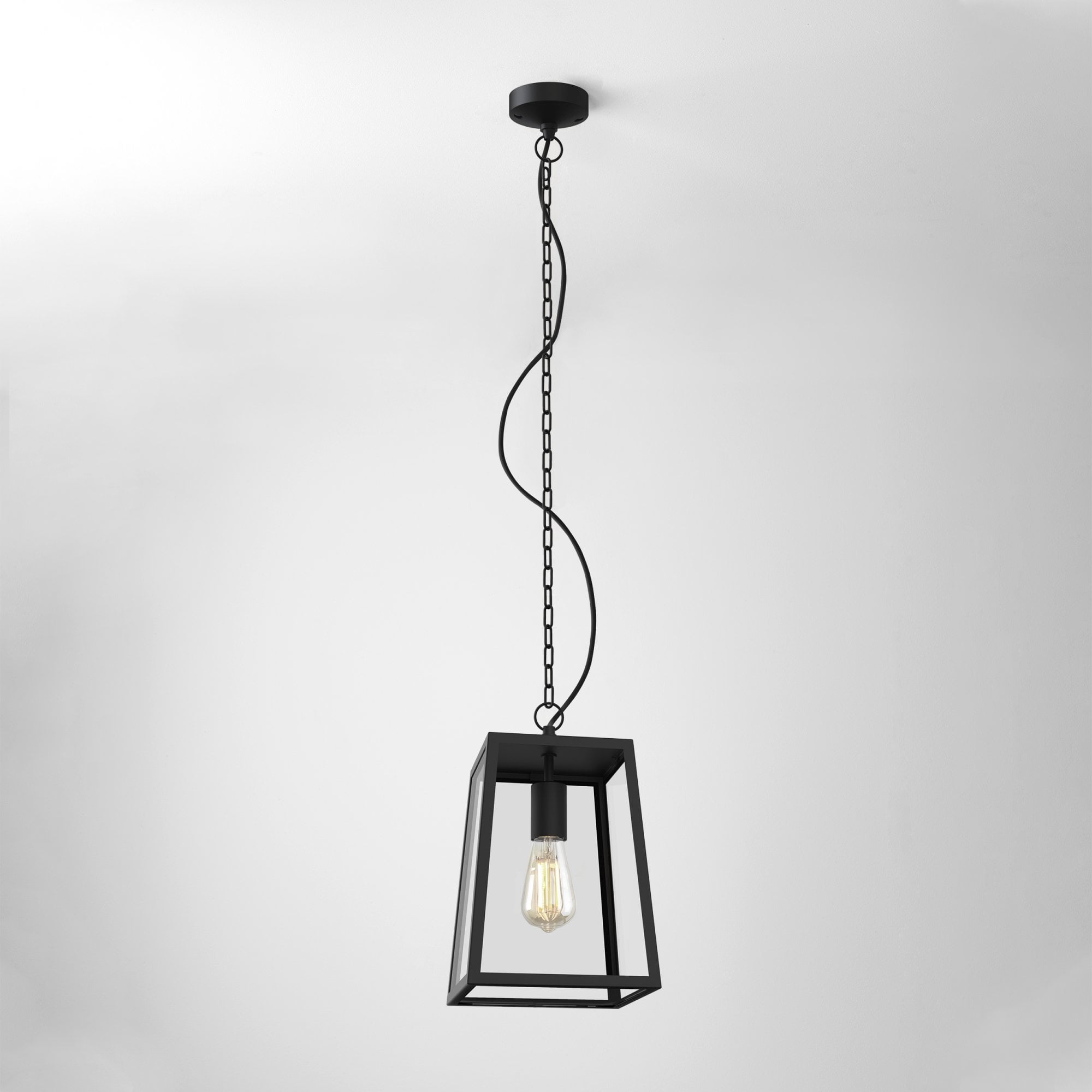 1306013 Calvi Pendant 305 Outdoor Pendant Light Textured Black