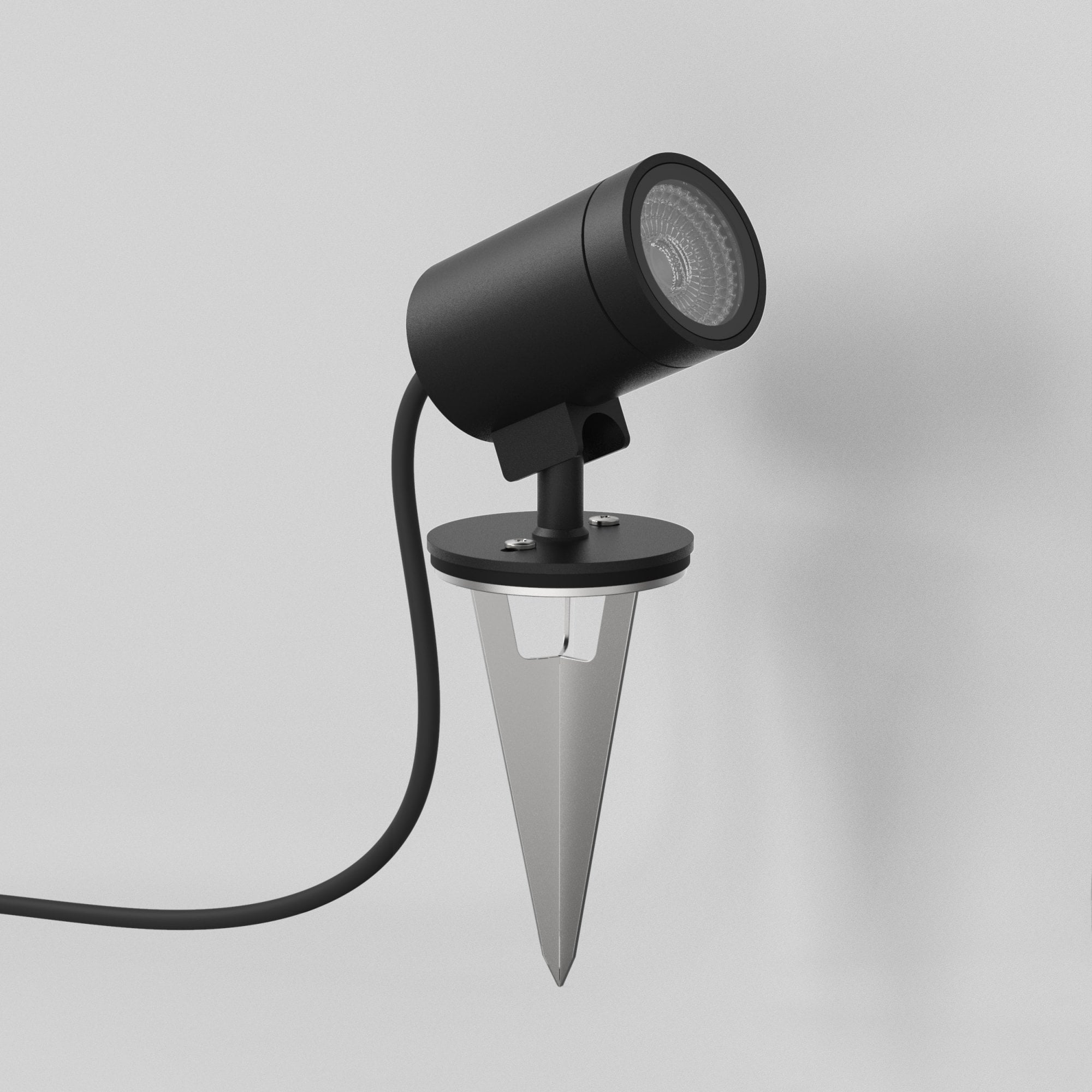 1401021 Bayville Spike Spot LED Outdoor Spotlight Textured Black