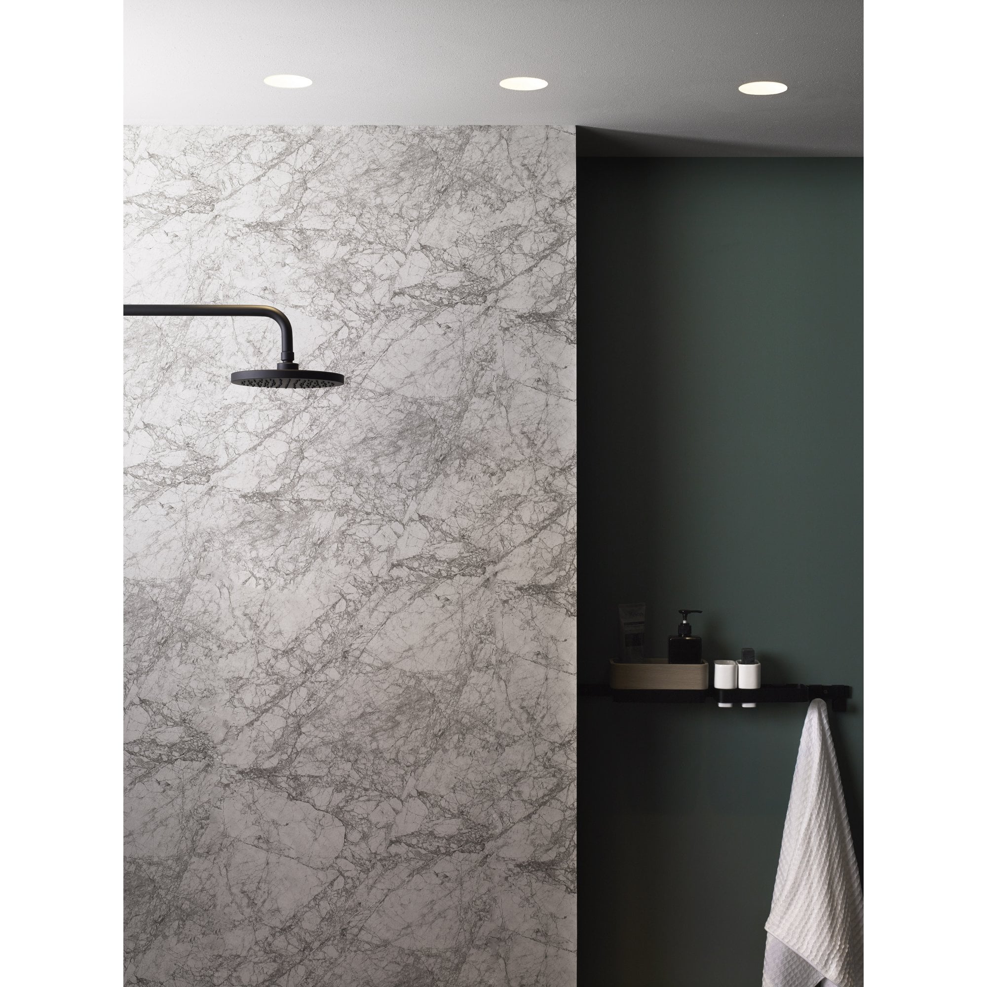 1392019 Void 80 Bathroom Downlight/Recessed Spot Light Matt White