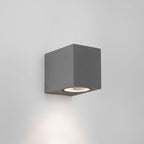 Chios 80Outdoor Wall  Light Textured Grey
