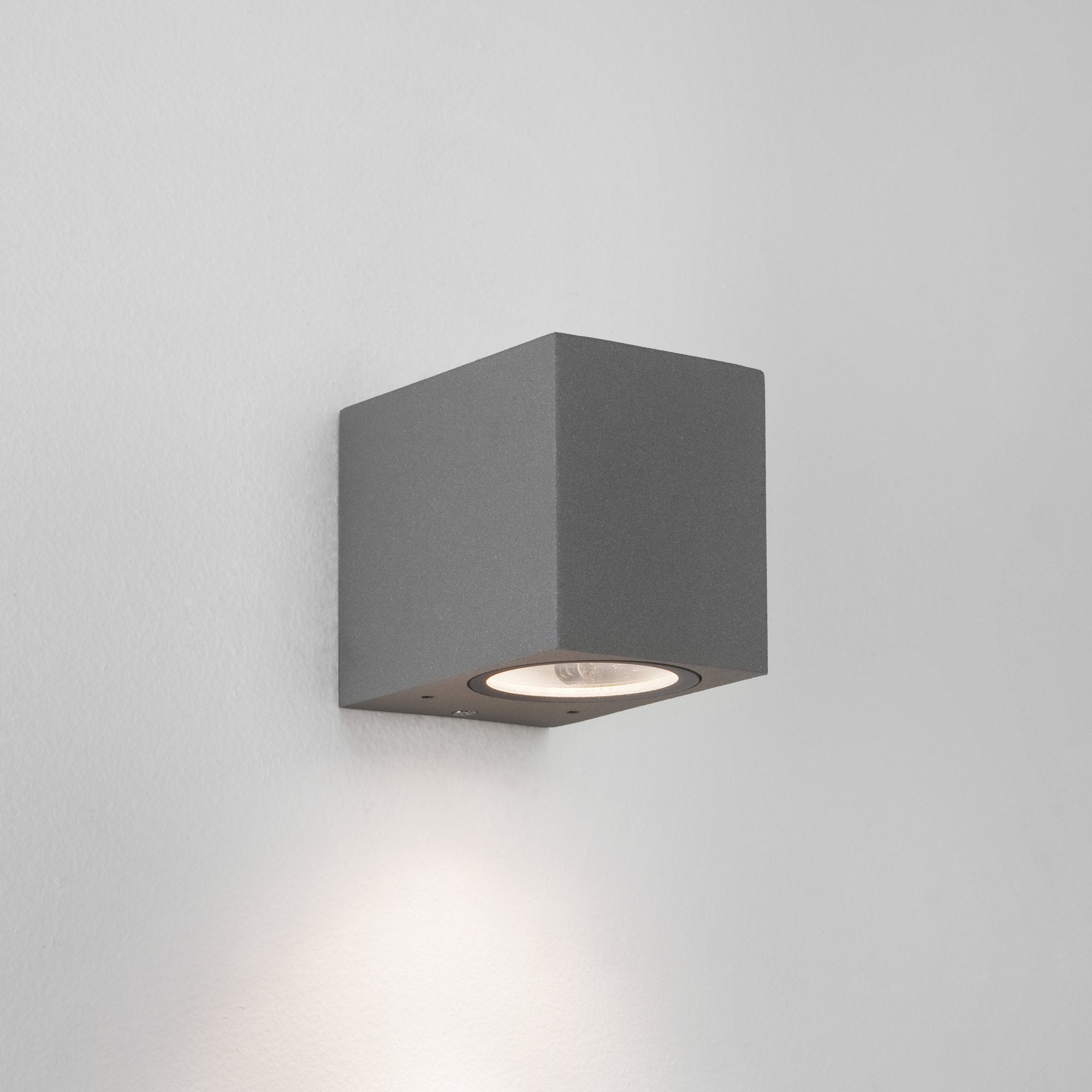 Chios 80Outdoor Wall  Light Textured Grey