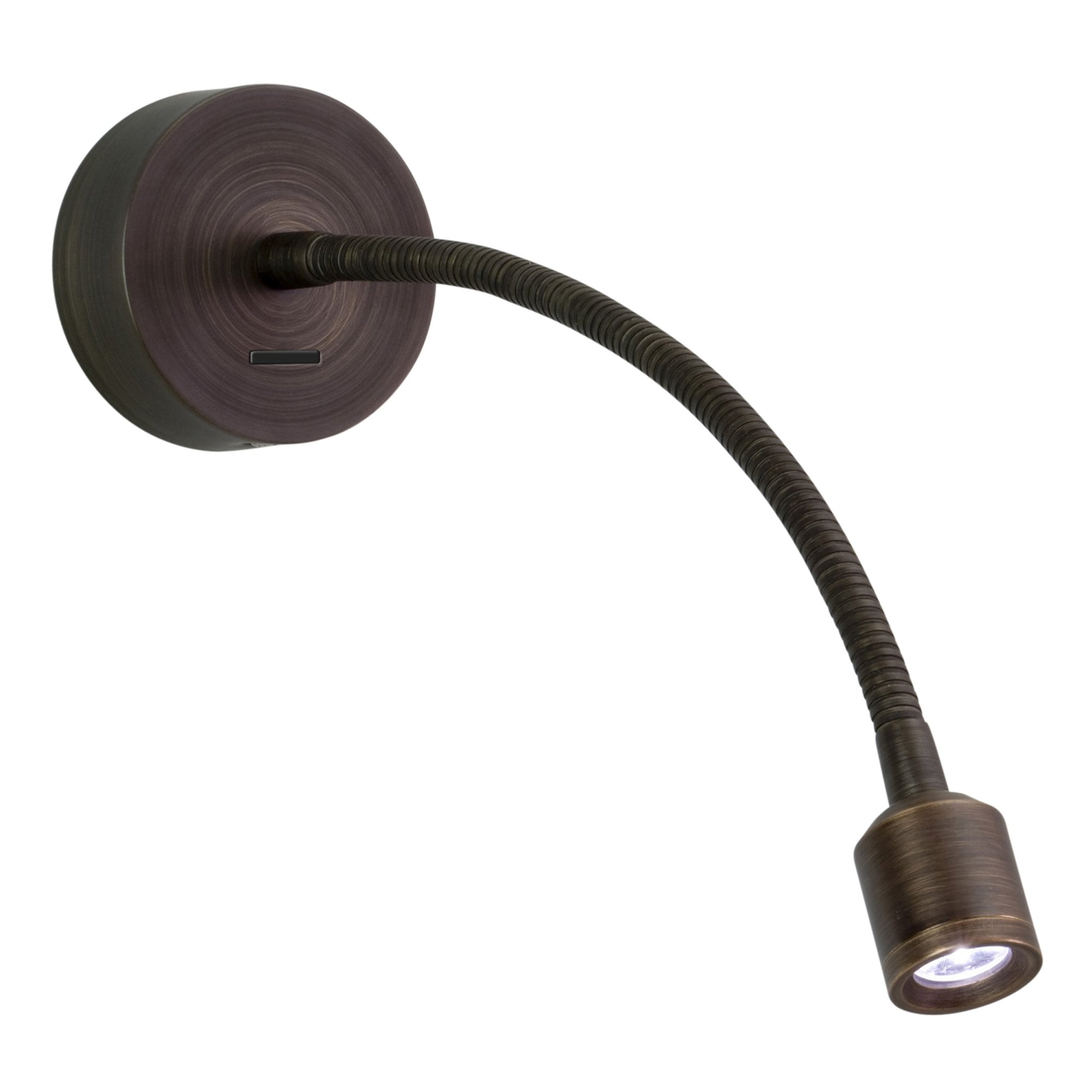 1138011 Fosso Switched LED Reading Light Bronze (S)