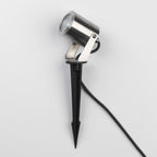 1386001 Skye Spike Spot LED Outdoor Coastal Ground Light Brushed Stainless Steel