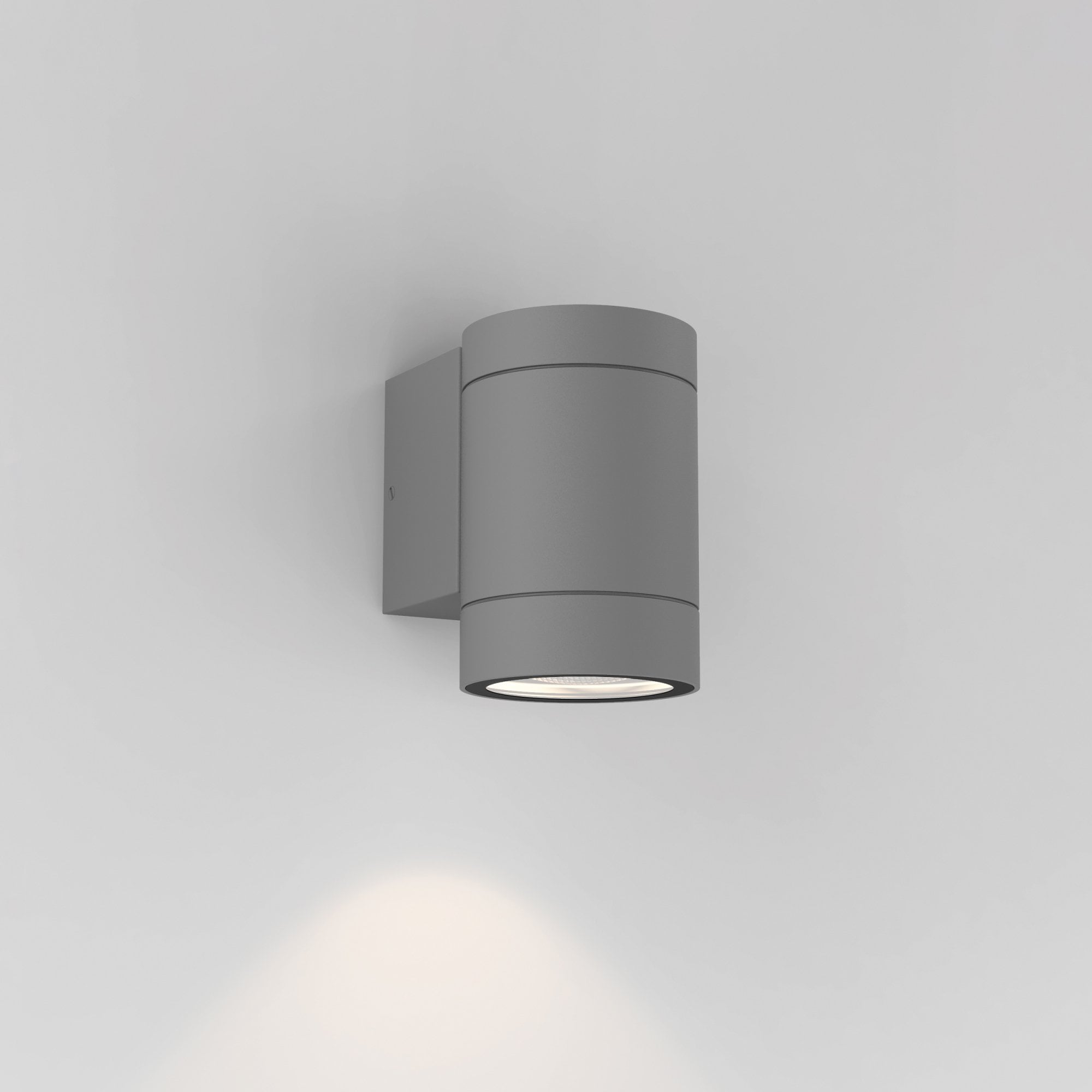Dartmouth Single GU10 Outdoor Wall  Light Textured Grey