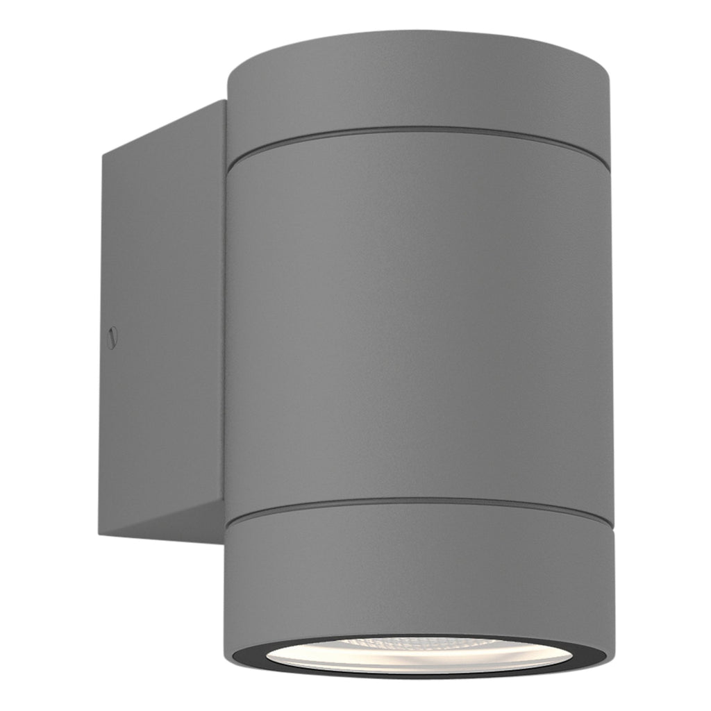 Dartmouth Single GU10 Outdoor Wall  Light Textured Grey